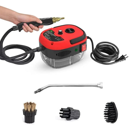 Draxory T3 2500W Handheld Steam Cleaner High Temperature Pressurized Steam Cleaning Machine Portable Car Steamer with Brush Heads