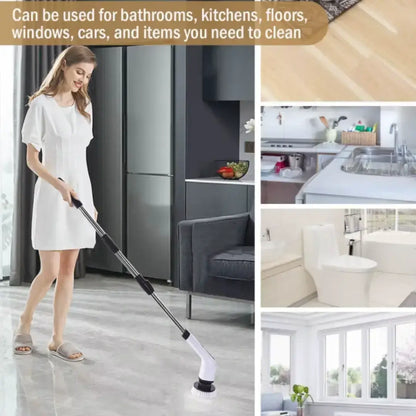 DRAXORY ™ PowerScrub Electric Spin Scrubber