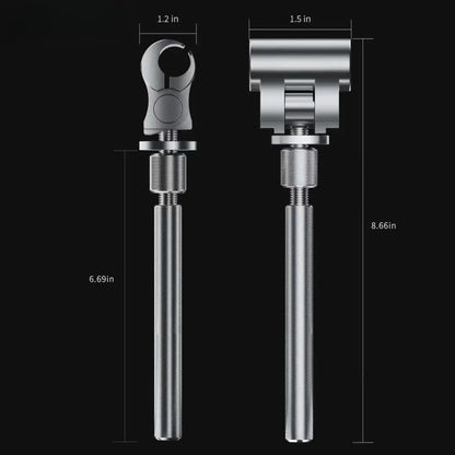 DRAXORY Door Hinge Adjustment Tool, Universal Adjustable Stainless Steel Key for Interior and Exterior Door Hinges