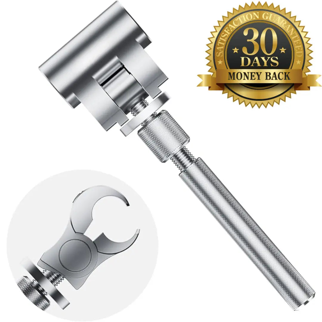 DRAXORY Door Hinge Adjustment Tool, Universal Adjustable Stainless Steel Key for Interior and Exterior Door Hinges