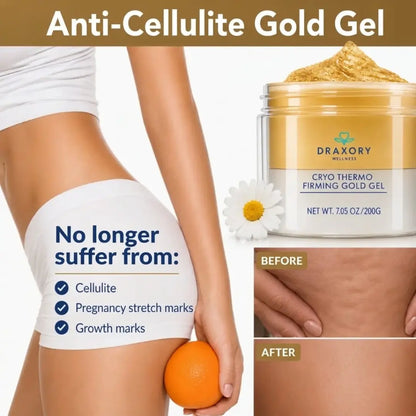 Crema reafirmante anticelulítica y loción corporal hidratante Draxory para una piel más suave y uniforme