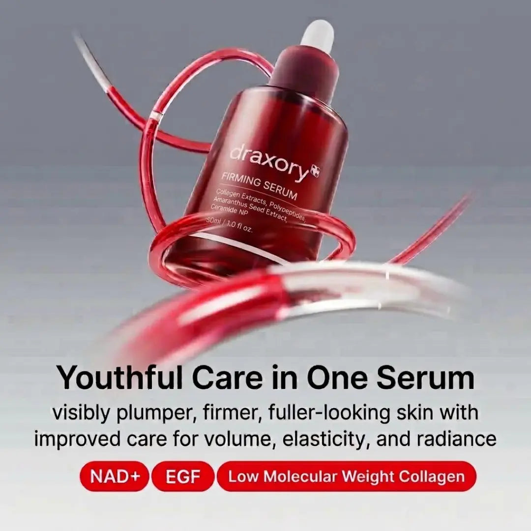 DRAXORY® NAD+ & EGF Age-Defying Firming Serum for Face & Neck