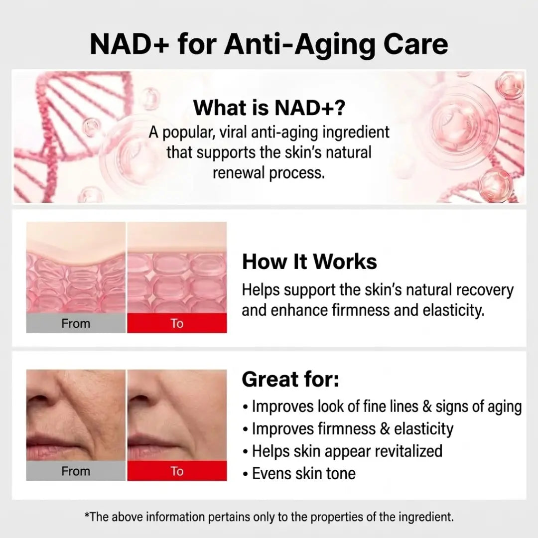 DRAXORY® NAD+ & EGF Age-Defying Firming Serum for Face & Neck