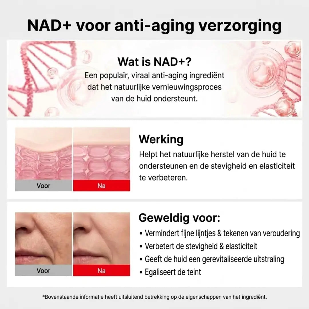 DRAXORY® NAD+ & EGF Age-Defying Firming Serum voor Gezicht & Hals
