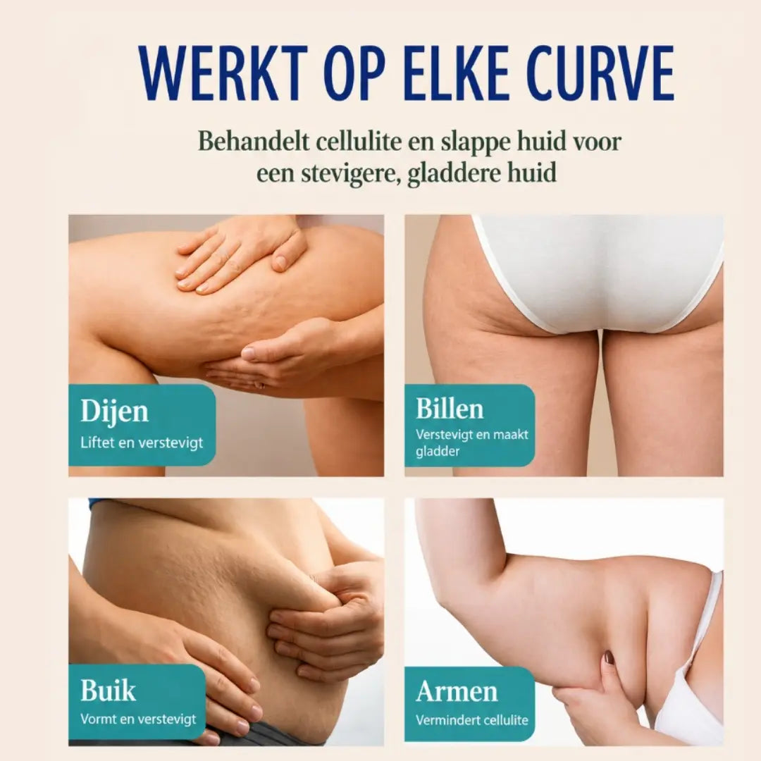 Draxory Verstevigende crème tegen cellulitis & hydraterende bodylotion voor een egalere huid