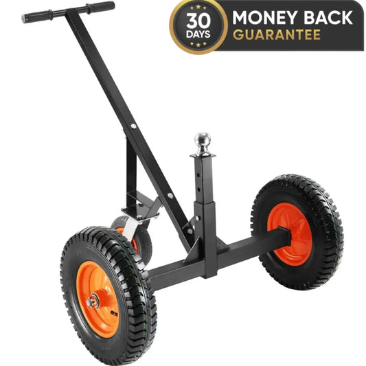 DRAXORY 40225 Trailer Dolly with 12" Pneumatic Tires - 600 Lb. Maximum Capacity