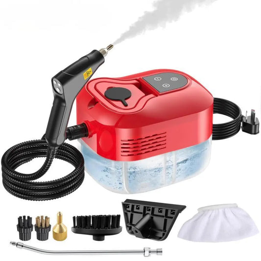 Draxory T6 Steam Cleaner, 2500W Handheld Steam Cleaner, High-Temperature Steam Cleaning Machine, Portable Steam Cleaner, 6-Speed Steam Cleaner, 3 Cleaning Brushes, for Kitchen Furniture, Bathroom