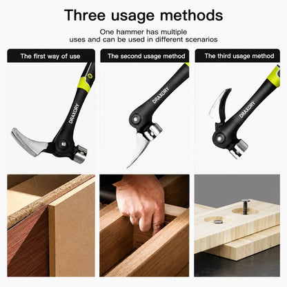 Draxory MagStrike – One-Hand Magnetic Nail Starter Claw Hammer