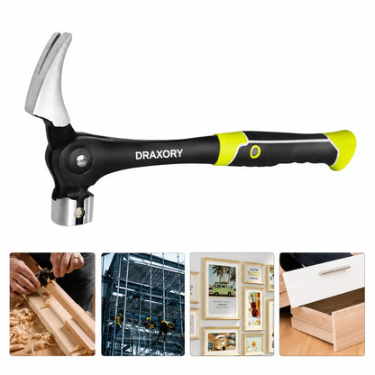 Draxory MagStrike – One-Hand Magnetic Nail Starter Claw Hammer