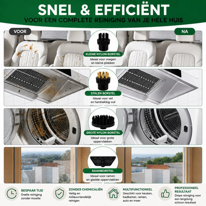 DRAXORY T2 2500W High Pressure Steam Cleaner – High-temperature steam cleaning machine for home use, ideal for cleaning air conditioners, kitchen range hoods, car interiors, and floors.