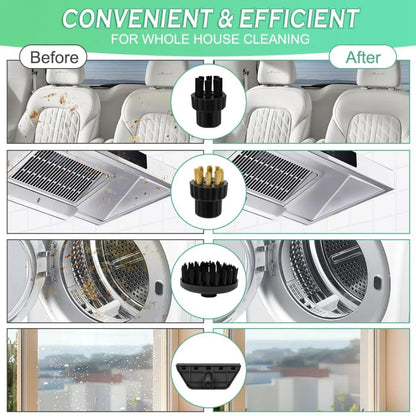 DRAXORY T2 2500W High-Pressure Steam Cleaner, High-Temperature Cleaning Machine for Home Air Conditioners, Kitchen Range Hoods, Car Interiors, and Floor Cleaning