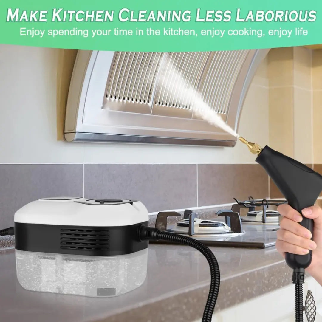 DRAXORY T2 2500W High-Pressure Steam Cleaner, High-Temperature Cleaning Machine for Home Air Conditioners, Kitchen Range Hoods, Car Interiors, and Floor Cleaning