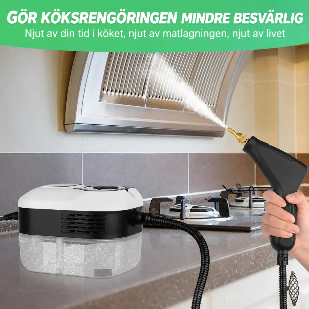 DRAXORY T2 2500W High Temperature High Pressure Steam Cleaner for Home Air Conditioner Cleaning, Kitchen Hoods, Car Interiors, and Floors